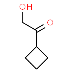 1-Cyclobutyl-2-hydroxyethan-1-one Structure