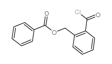 2-(BENZOYLOXYMETHYL)BENZOYL CHLORIDE Structure