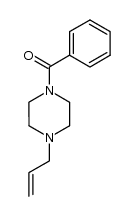 (4-allylpiperazin-1-yl)(phenyl)methanone Structure