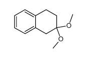 2,2-dimethoxy-1,2,3,4-tetrahydronaphthalene Structure