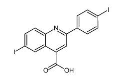 6-Iodo-2-(4-iodophenyl)-4-quinolinecarboxylic acid picture