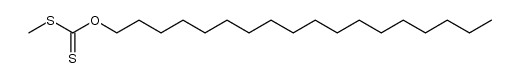 O-(octadecyl)-S-methyl dithiocarbonate结构式