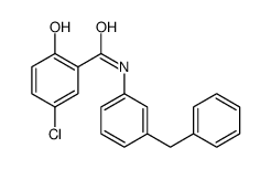 N-(3-benzylphenyl)-5-chloro-2-hydroxybenzamide Structure