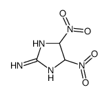 1H-Imidazol-2-amine,4,5-dihydro-4,5-dinitro- structure