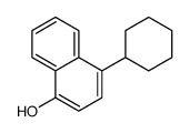 4-cyclohexylnaphthalen-1-ol Structure