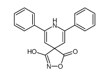 7,9-diphenyl-2-oxa-3,8-diazaspiro[4.5]deca-6,9-diene-1,4-dione Structure