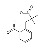 1-(2-methyl-2-nitropropyl)-2-nitrobenzene Structure