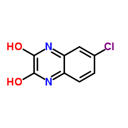 6-Chloroquinoxaline-2,3-diol structure