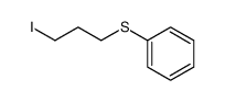 3-iodopropyl phenyl sulfide Structure