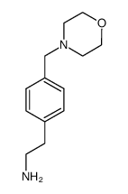 2-(4-Morpholin-4-ylmethyl-phenyl)-ethylamine Structure