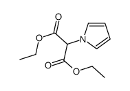 diethyl 2-pyrrol-1-ylpropanedioate Structure