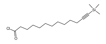 13-(trimethylsilyl)tridec-12-ynoyl chloride结构式