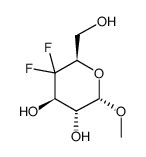 alpha-D-xylo-Hexopyranoside, methyl 4-deoxy-4,4-difluoro- (9CI) picture