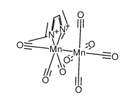 (CO)5MnMn(CO)3(i-Pr-DAB) Structure