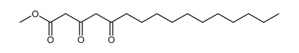 methyl 3,5-dioxohexadecanoate Structure