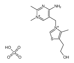 1'-methylthiaminium diperchlorate结构式