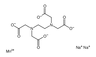 MANGANESEDISODIUMEDTADIHYDRATE Structure