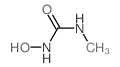 1-hydroxy-3-methyl-urea Structure