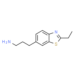 6-Benzothiazolepropanamine,2-ethyl-(9CI)结构式