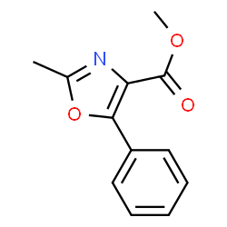 4-Oxazolecarboxylicacid,2-methyl-5-phenyl-,methylester(9CI) picture