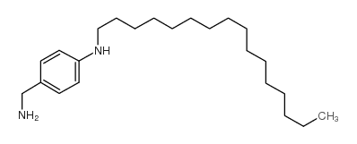 4-(十六烷基氨基)苄胺结构式