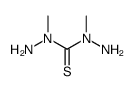 bis(1-methylhydrazide)thiocarbonic acid Structure