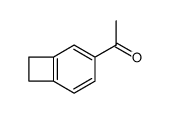 4-Acetyl-1,2-dihydro-benzocyclobuten Structure