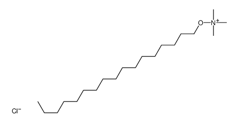 heptadecoxy(trimethyl)azanium,chloride Structure