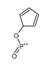 5-phosphorosooxycyclopenta-1,3-diene结构式