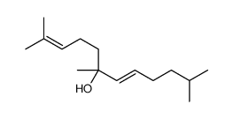 2,6,11-trimethyldodeca-2,7-dien-6-ol结构式