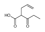 2-propanoylpent-4-enoic acid Structure