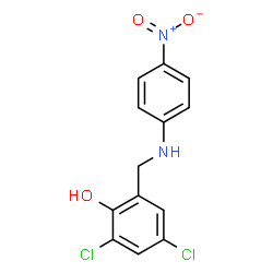 (4-(3,5-DICHLORO-2-HYDROXYBENZYLAMINO)PHENYLIMINO)DICHLORONIUM picture