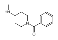 [4-(methylamino)piperidin-1-yl]-phenylmethanone Structure