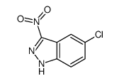 5-chloro-3-nitro-1H-indazole Structure