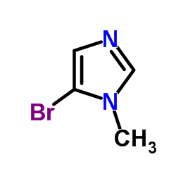 5-溴-1-甲基-1H-咪唑结构式