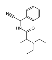 N-[cyano(phenyl)methyl]-2-(diethylamino)propanamide Structure