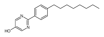 5-hydroxy-2-(4-octylphenyl)-pyrimidine结构式