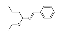 3-Ethoxy-1-phenyl-hexa-1,2-dien Structure