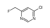 4-Chloro-6-(fluoromethyl)pyrimidine Structure