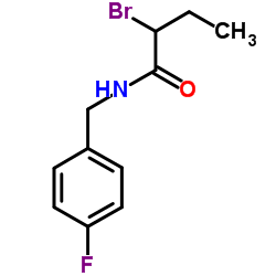 2-Bromo-N-(4-fluorobenzyl)butanamide picture