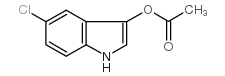 3-acetyloxy-5-chloroindole Structure