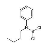 N-butyl-N-dichloroboranylaniline Structure