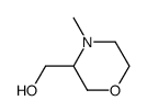 (4-Methylmorpholin-3-yl)methanol structure