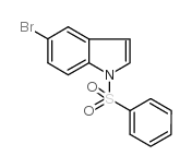 5-溴-1-(苯磺酰基)-1H-吲哚图片