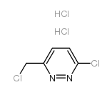 3-Chloro-6-chloromethylpyridazine Structure