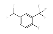 5-(Difluoromethyl)-2-fluorobenzotrifluoride Structure