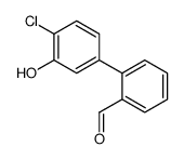 2-(4-chloro-3-hydroxyphenyl)benzaldehyde结构式