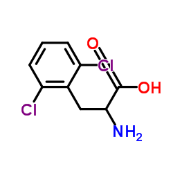 2-AMINO-3-(2,6-DICHLOROPHENYL)PROPANOIC ACID structure