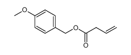 4-methoxybenzyl but-3-enoate Structure