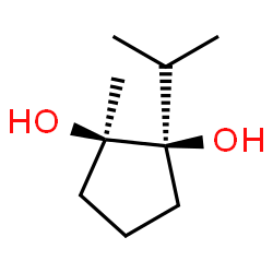 1,2-Cyclopentanediol,1-methyl-2-(1-methylethyl)-,cis-(9CI)结构式